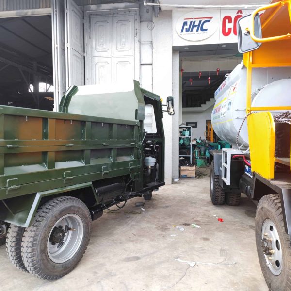 xe 3 banh cho vat lieu ve bai chay quang ninh phuc vu 1 scaled