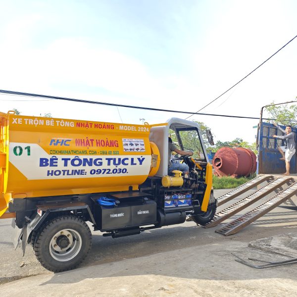 xe bon tron 3 khoi ve khach hang van giang hung yen 2