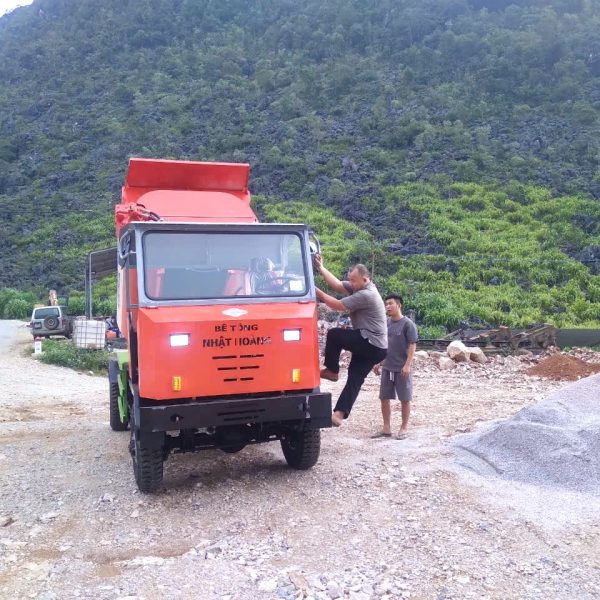 xe tron be tong 4 khoi 2 cau nhat hoang hoa minh vao thien nhien ha giang hung vy 4