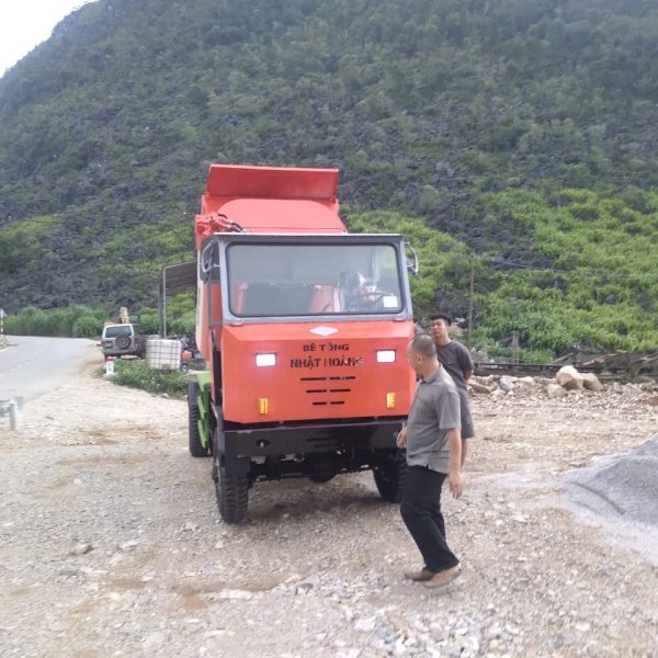 xe tron be tong 4 khoi 2 cau nhat hoang hoa minh vao thien nhien ha giang hung vy 5